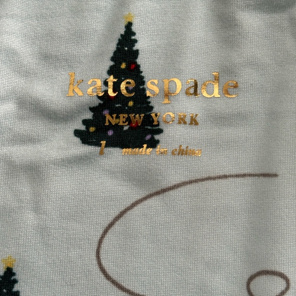 NWT Kate Spade New York Printed Long Jogger Pajama Set - Picture 6 of 8